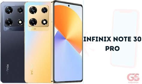 Infinix Note 30 Pro - Full Specifications & Price in Nigeria - GadgetStripe