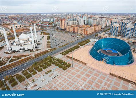 October Astana Republic Of Kazakhstan Landmark Of The City