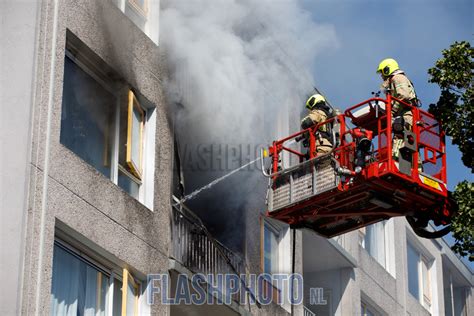 Felle Uitslaande Woningbrand Ruysdaelstraat Maassluis Flashphoto Nl