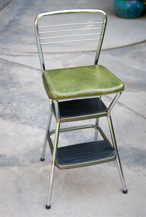 Heygreenie Vtg Retro Cosco Step Stool Chair Estate Sold