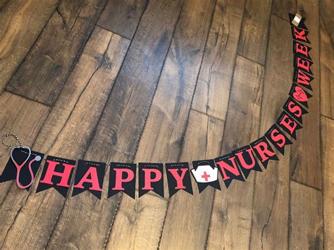 Happy Nurses Week Banner Nurse Appreciation Banner Nurses Etsy