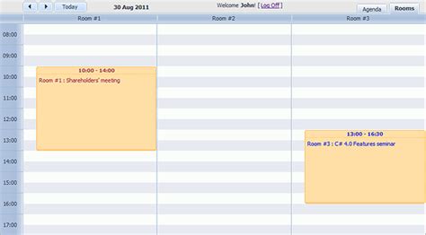 Hotel Booking Calendar Template | PDF Template