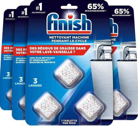 Finish Finish Reiniger Maschine während der Zyklus Lot de 4 Amazon