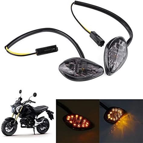 Motorcycle Turn Signal Lights Pair Motorcycle Flush Mount Indicators