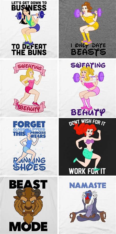 Disney Princess Exercise Motivations Princess Workout Disney Workout