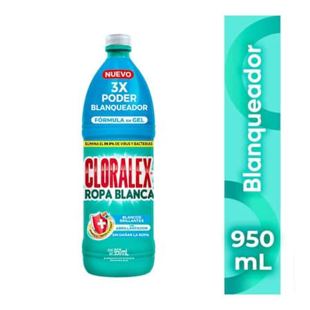 Blanqueador Cloralex En Gel Con Detergente Ml Bodega Aurrera