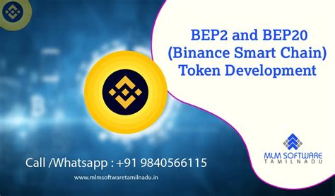 Bep2 And Bep20 Binance Smart Chain Token Development Mlm Software