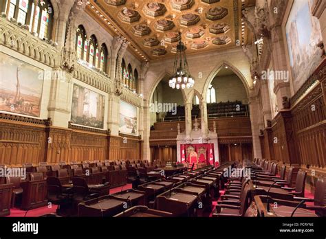 Senate Chamber Interior Canada Hi Res Stock Photography And Images Alamy