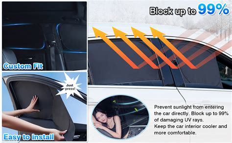 Amazon T TGBROS Privacy Sunshade Custom Fit For 2019 2023 2024