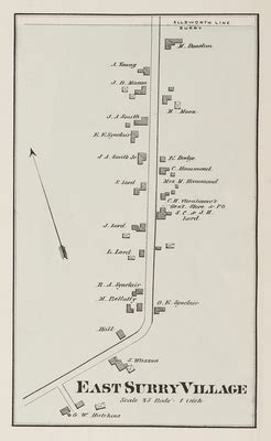 Maps of Surry, Maine | Surry, Maine | Maine State Library