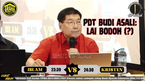 Pdt Budi Asali Rsv Sama Bodohnya Dengan Lai Youtube