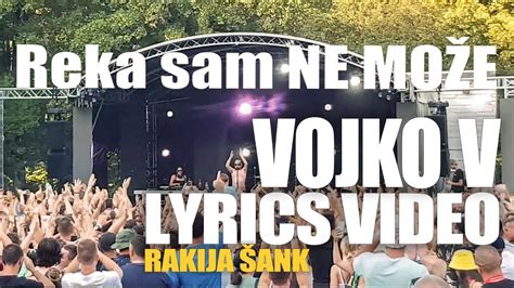 Vojko V Ne Mo E Lyrics Video Ok Fest Youtube