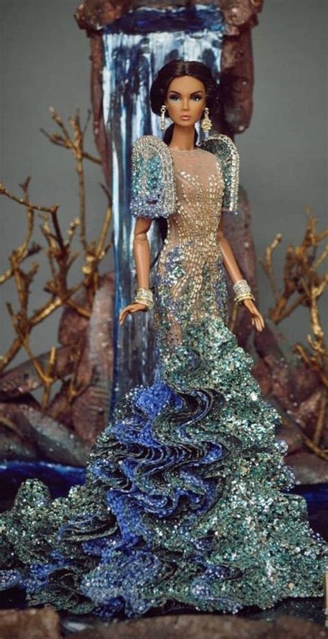 Pin By Alecia Corbett On Dolls Dress Barbie Doll Barbie Gowns