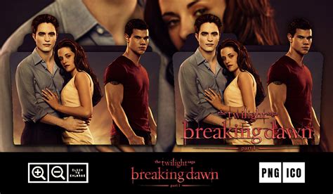 The Twilight Saga Breaking Dawn Part 1 Folder Icon By Pixellab99 On