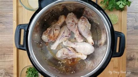 Instant Pot Cilantro Lime Chicken Drumsticks Instant Pot Drumsticks