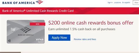 Update Available New New Bank Of America Unlimited Cash Rewards Card Get Up To 2625 Cash