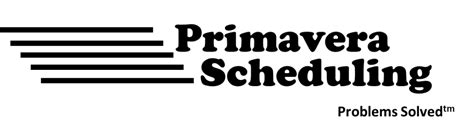 Primavera P Professional Primavera Scheduling