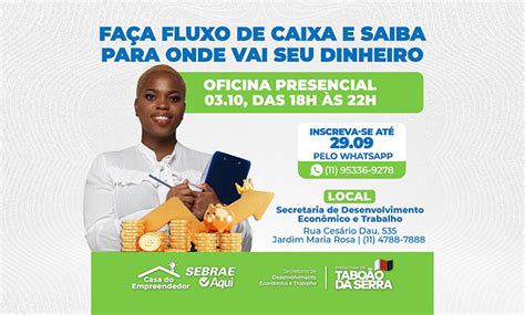 Prefeitura De Taboão Da Serra E Sebrae Aqui Ofertam Curso Gratuito