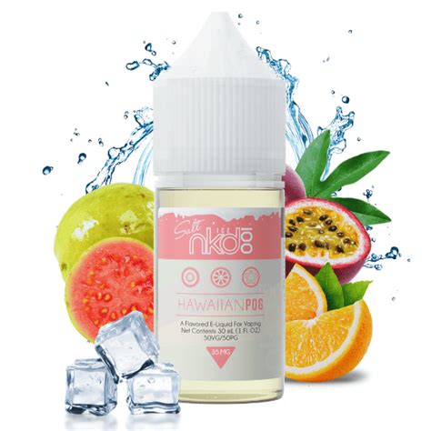 Naked Juice Nic Salt Hawaiian Pog Ice Ml Tabacaria