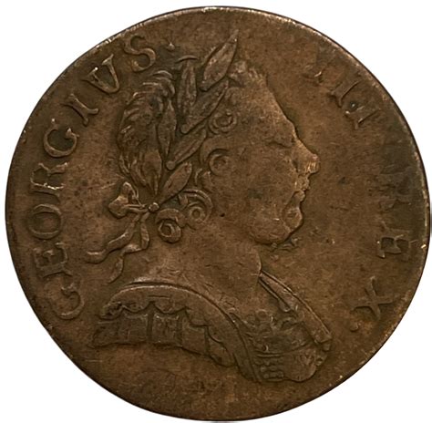 1 HALF PENNY CHOICE OF YEAR FROM 1770 1807 GEORGE III GREAT BRITAIN