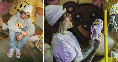 Justin Bieber Unveils His Second Collaboration With Crocs: Photos