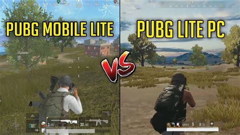 Pubg Mobile Lite Vs Pubg Lite Pc Comparison Everything Youtube