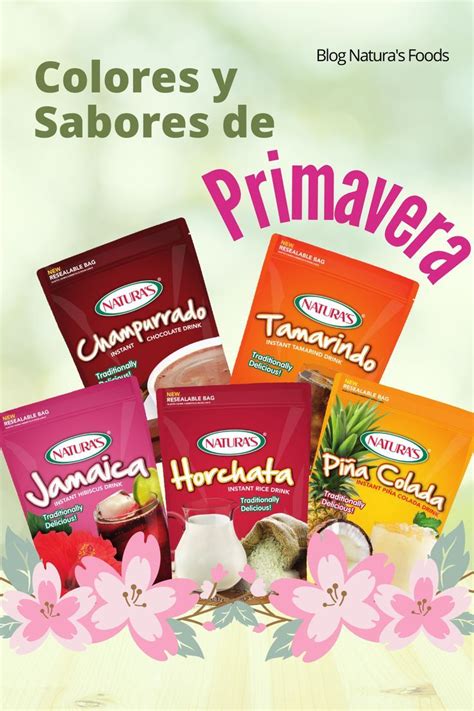 Hay Algo Especial En Celebrar La Primavera Horchata Pina Colada