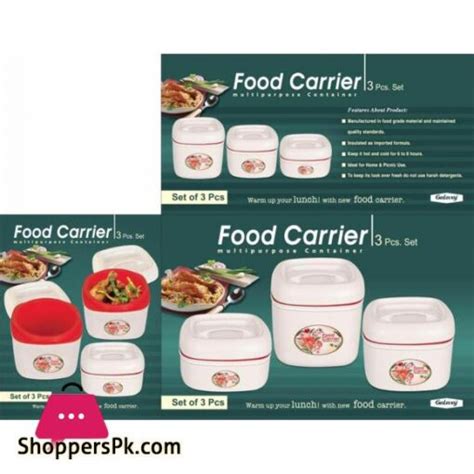 Pcs Galaxy Food Carrier Hot Pot Set PIECE ROTI HOT POT ShoppersPk