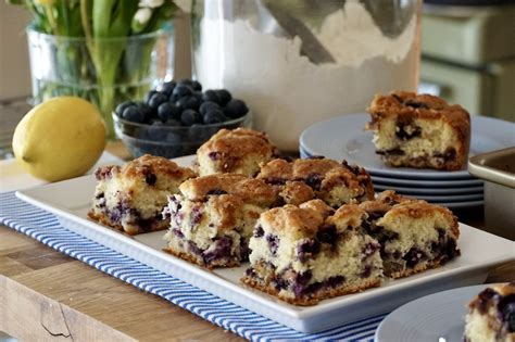 Fresh Blueberry Crumb Cake Weekend At The Cottage