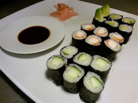 Inside Out Rolls Selber Machen Ura Maki Sushi Liebhaber