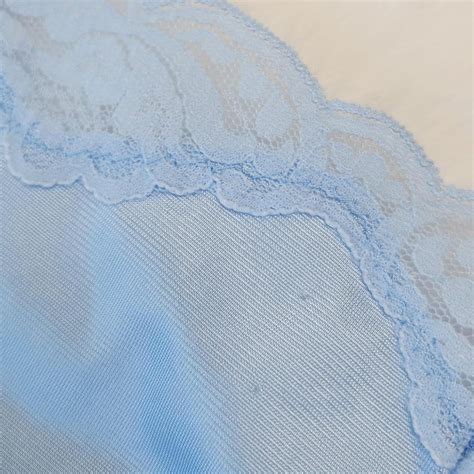 Lovely Vintage Baby Blue Lingerie By LORRAINE Depop