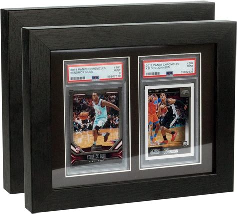 Bivitre Psa Graded Card Display Frame Wall Mount Baseball Trading