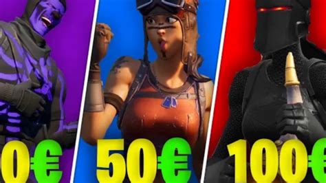 Ich Kaufe Mir Einen FORTNITE Account Um 10 50 Und 100 Euro YouTube