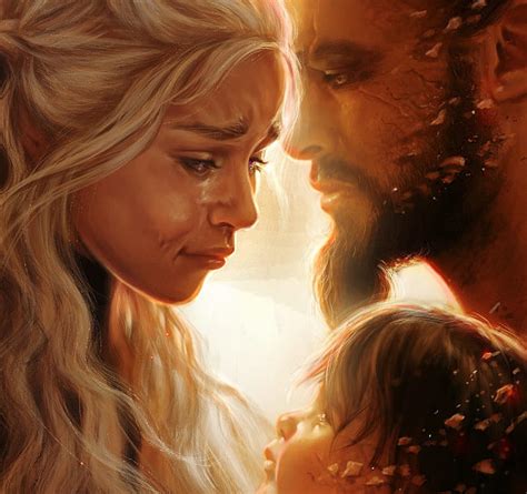 Game Of Thrones Wallpaper Daenerys Khal Drogo