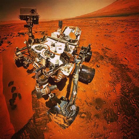 Opportunity Mars Rover Self Portrait