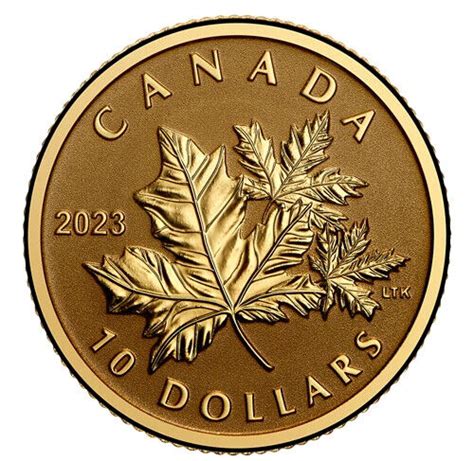 🇨🇦 2023 Canada 120 Oz Pure Gold Coin Everlasting Maple Leaf 🍁 Ebay