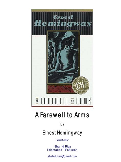 A Farewell To Arms | PDF | Nature