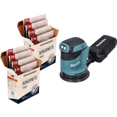 Makita Dbo Z Ponceuse Excentrique Sans Fil Mm V X Set D