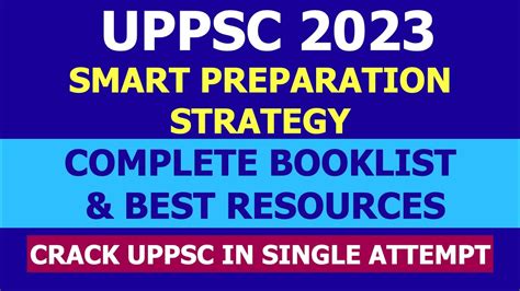 UPPSC PRELIMS 2023 Booklist Preparation Strategy To Crack UP PCS