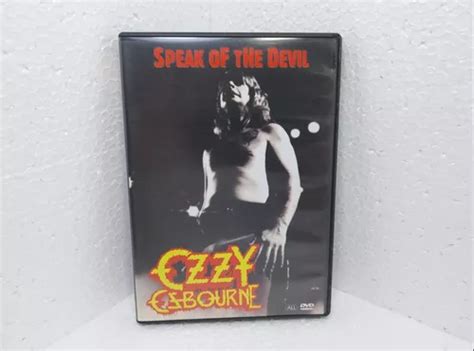 Dvd Ozzy Osbourne Speak Of The Devil Parcelamento Sem Juros