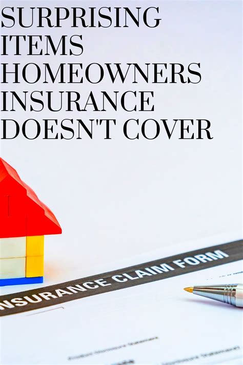 Surprising Items Homeowners Insurance Doesn T Cover That Are Good For Every Homeowner To Know