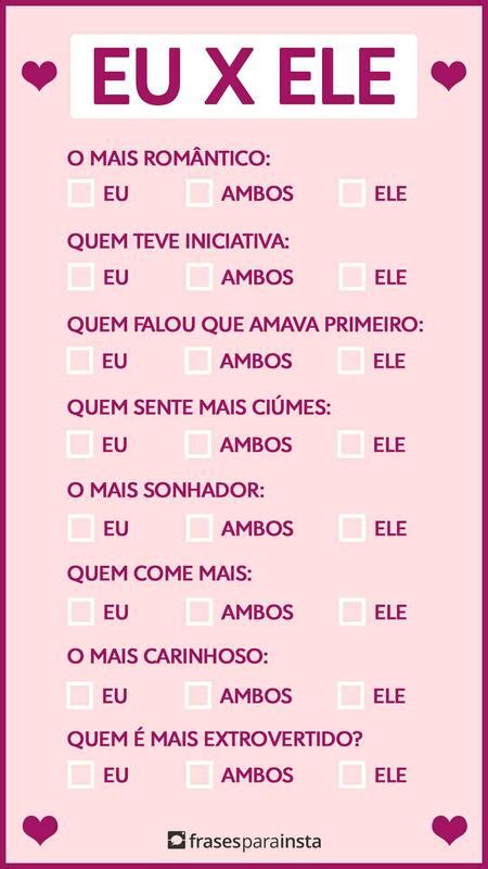 Perguntas Para Casal 52 Perguntas Para Brincarem E Se Conhecerem Mais