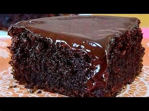 Esse O Bolo De Chocolate Mais F Cil Delicioso E Molhadinho