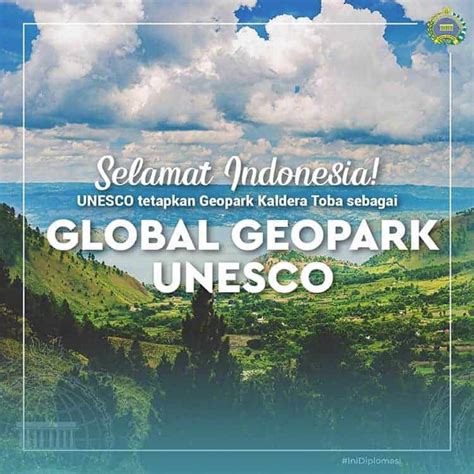 Kaldera Toba Berhasil Masuk Jajaran UNESCO Global Geopark Alinear