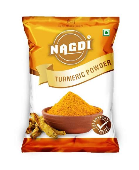 Air Dried Natural Turmeric Powder Certification Fssai Certified