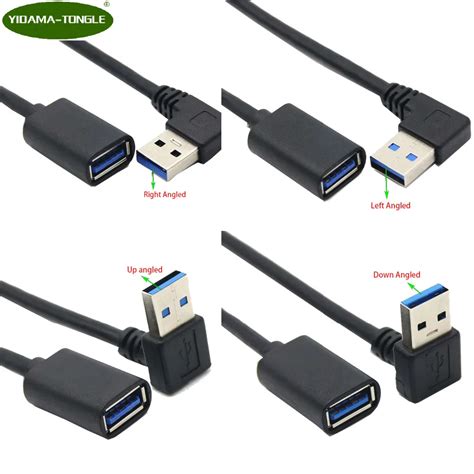 Usb Verl Ngerung Kabel Bis Unten Links Rechts Winkel Grad