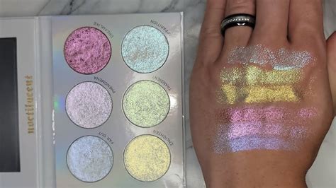 Blend Bunny Cosmetics Noctilucent Highlighter Palette Shorts Youtube