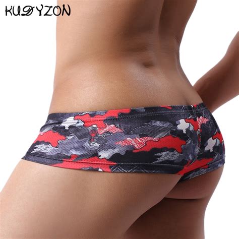 KUDYZON bóxer con estampado para Hombre ropa interior Sexy