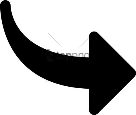 Download Free Png Curved Arrow Pointing Right Png Image With Curved