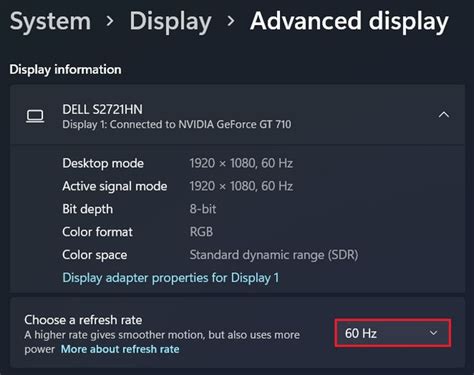 How To Change Monitor Refresh Rate Windows 11 Vodytech